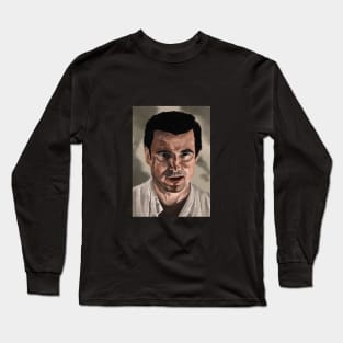 Dracula - Claes Bang (white shirt) Long Sleeve T-Shirt